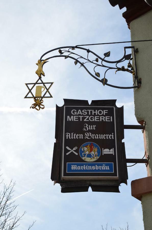 Wirtshaus & Hotel Zur Alten Brauerei Zapf Uettingen Exteriör bild